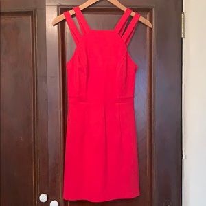 French Connection Hot Pink Cocktail Dress